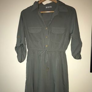 Green dress, perfect for spring or summer